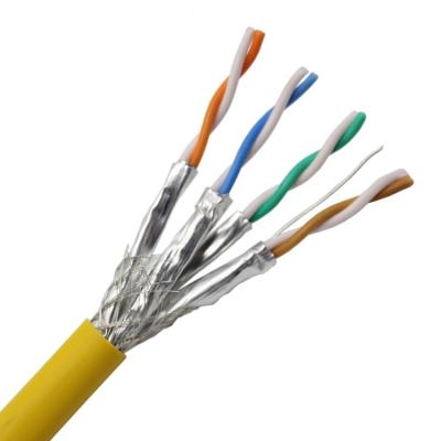 China Ethernet Cable CAT 7 1000mhz Price Per Meter SFTP CAT7A CAT7 Shielded outdoor 1000FT network Lan Cable CAT7 Cat-7 for sale