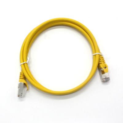 China CAT6A SHIELDED PATCH CABLE ETHERNET LAN NETWORK SFTP LSZH RJ45 PATCH CORD CAT6A for sale