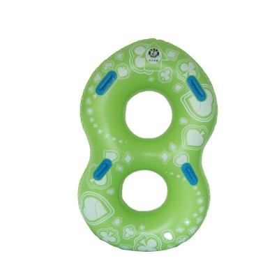 China Adult Innovative Latest Products Green Customized Printing Strong PVC Fabric Inflatable River Tubes For Floating for sale