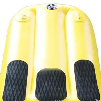 China Durable Inflatable Snow Sled Snow Tube Promotion Gifts Baby PVC Plastic Snow Sled For Outdoor Entertainment for sale