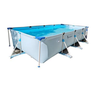 China Popular Design Adult Customized Portable Circle Shape Outdoor Backyard Swimming Frame Pool For Sale for sale