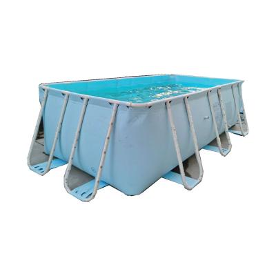 China Garden and Backyard Adult High Strength Good Quality Portable Swimming PVC Frame Pools for sale