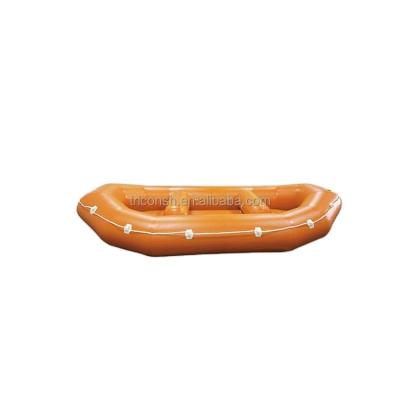 China Factory Customization Price Cheap Rigid Puncture Heavy Duty Inflatable Fishing/Drifting Fishing Raft With Paddles for sale