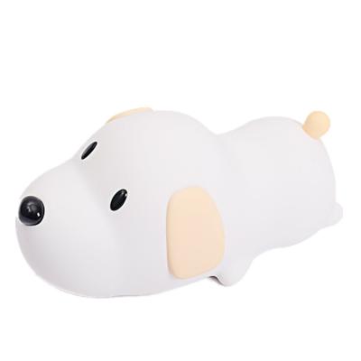 China Modern Cute Cartoon LED Baby Sleep Puppy Children Animal Night Light Lamp for Kids Room for sale