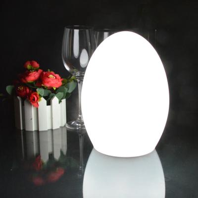 China PE Material Modern LED RGB Table Lamp Bar Desk Outdoor Waterproof Wireless Remote Control Night Light with Rechargeable Battery for sale