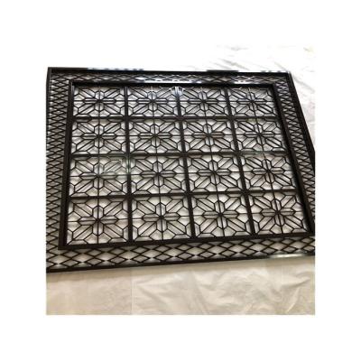 China New Type Modern Glamorous Prices 3d Customizable Art Model Carved Aluminum Veneer For Building for sale