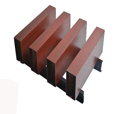 China Decoration Price Rectangular Aluminum Extrusion Tube Fascinating Decorative Square Pipe for sale