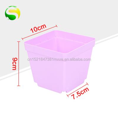 China Chinese Style Hanging Cheap Medium Small Size For Garden Plastic Flower Pot for sale