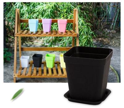 China 2018 Chinese Style Small Size Garden Square Hot Selling Planter Flower Pot for sale