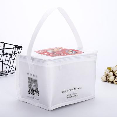 China 2021 Wholesale Large Capacity Insulated Portable Insulated Cake Cooler Bag Logo Custom for sale