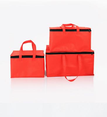 China Large Portable Cooler Bag Ice Pack Lunch Box Insulation Insulated Cooler Bag Food Delivery for sale