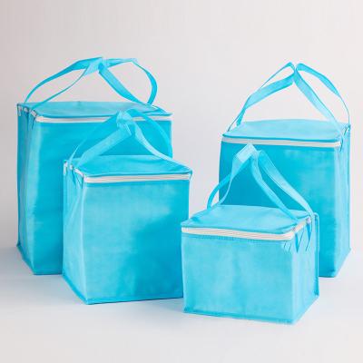 China Insulated Cheap Logo Food Delivery Lunch Bag Cooler Bags Heat Insulation for sale