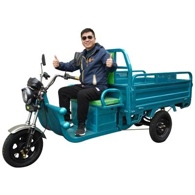 China New Green Energy Electric Tricycles Cargo Tricycle Scooter 1000kg/1500kg with Solar Panel EEC COC for sale