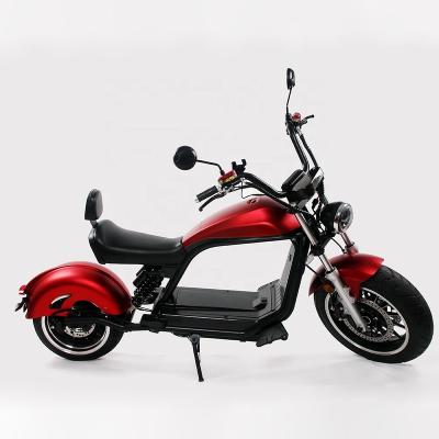 China 2022 New Stylish 2000w 45km/h EEC Electric Scooter Motorcycle Popular Citycoco lh 6 Chopper Te koop