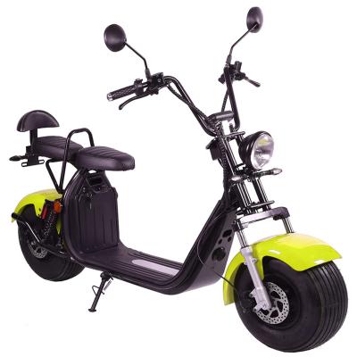 China DDP Delivery Electric Scooter Motorcycle EEC COC European Warehouse Stock Citycoco 2000w 45 kmh for sale