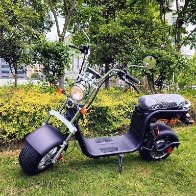 China Electric citycoco motorcycle 1500w 2000w 20ah e scooter EU warehouse for adults for sale