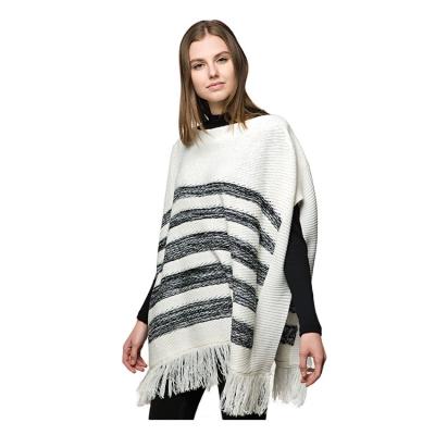 China Wholesale Striped Cheap Knitted Custom Printed Scarves Jersey Color Block Knit White Scarf for sale