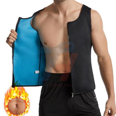 China Breathable Private Label Slim And Lift Up Shapewear Mens Fitness Sport Sweat Shapewear Vest for sale