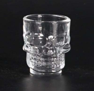 China Fashionable Bar Head Tumbler Clear Glass Mug For Bars for sale