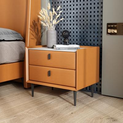 China Beautiful Modern Home Hotel Bedroom Wooden Drawer Cabinet Bedside Side Nightstand Table for sale