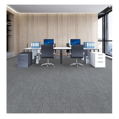 China Stain Resistant High Quality Carpet Tile Hot Sale Office 50*50cm Carpet Tile In Stock for sale