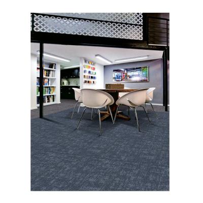 China Stain Resistant Commercial Office Carpet 100% PP Carpet Tile High School Carpet for sale