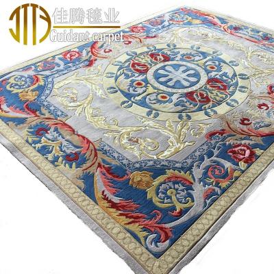 China Washable Embossed Floral Pattern Carpets For Hotel Use for sale