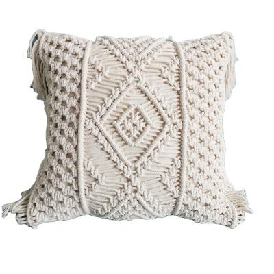 China Safe Bohemian Cushions For Sofa Cover Fringe Cushion Covers Luxury Christmas Cushion Cover for sale