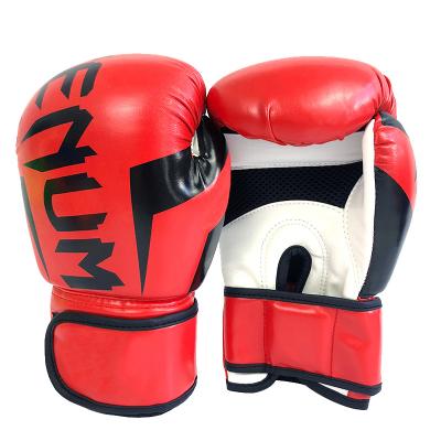 China Cheap Custom Thicked PU Leather Boxing Glove Kids Adults Logo Sport Products PU Leather Durable Adults Training Leisure PE Product for sale