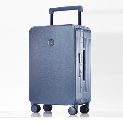 China PC Inch 30 Width Unisex Laugage Handle Bags Case Luxury Luggage Suit Cabin Porter-ONS Aluminum Suitcase for sale