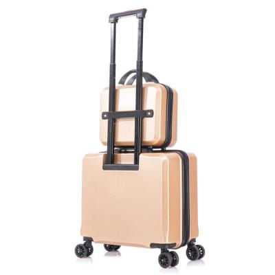 China Travel Long Distance Luggage Set Electronic Component Mini 30cm Suitcase Carry On Luggage Set Transistor Spinner Wheels Free Shipping for sale