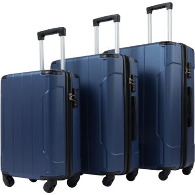 China Travel Long Distance Luggage Set Wholesale Expansion Swivel Wheels Longevity Suitcase Travel Trolley Sets With Tsa Lock Expandable Luggage for sale