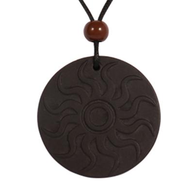 China Cheap Science Lava Rock Energy Quantum Pendant From Japan From India Price Hot Design Fashion And Health for sale