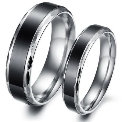 China Wholesale Titanium Magnetic Men's White Color Jewelry Men's Titanium Ring for sale