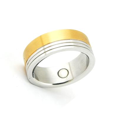 China Health Care & Fashion Wholesale 316 Stainless Steel Negative Ion Germanium Ring for sale