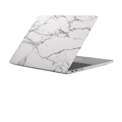 China Dirt-resistant Waterproof Case For Macbook Air , White Marble Hard Cover Case For Mac Book Pro for sale