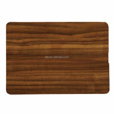 China Dirt-resistant new style wooden cover for new MacBook Pro 13 retina rubberized wooden case for Macbook case for sale