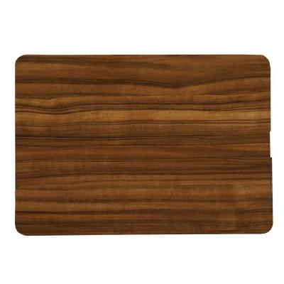 China protector & Classic Style Custom Wooden Case For MacBook , Rubber Wooden Laptop Case For Apple Mac for sale