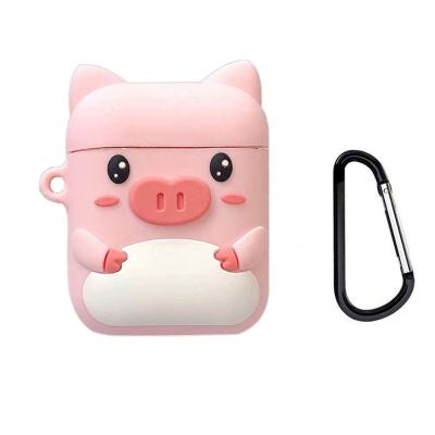 China 2020 new arrivals stylish cute cartoon for airpods silicone cover earphone filling case for APPLE for sale