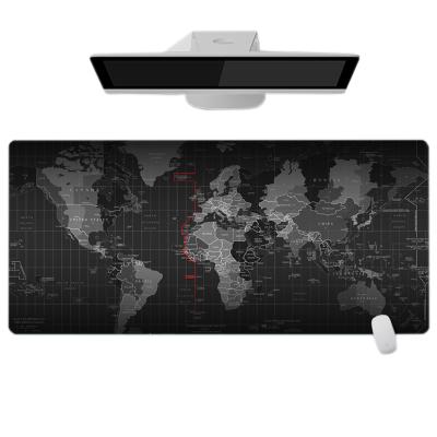 China Custom Large Size Mouse Pad World Map Mousepad Design Smooth Rubber Mouse Pad Miscellaneous Game PASSIONATE for sale