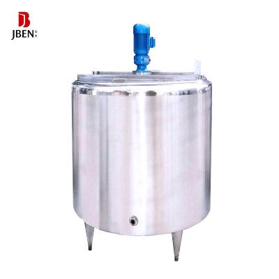 China Food Processing Industries Power Stainless Steel Milk Cooling Wholesale Mixing Cast Iron Tank for sale