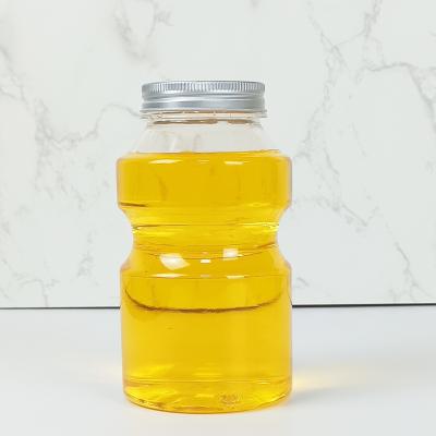 China Überwurfmutter Juice Clears 500ml rüttelt Ring Bucket Food Grade Plastic-Flaschen zu verkaufen