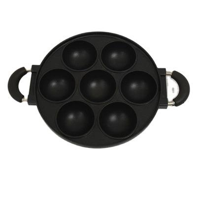 China General Use for Gas and Induction Cooker Molds Cupcake Cake Pop Maker Mold Non Stick Puffy Round Pancake Snack Liner Maker for sale