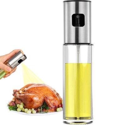 China Sustainable Kitchen Glass Oil Spray Bottle BBQ Kitchen Tools Salad BBQ Baking Olive Oil Spray Bottle Oil Vinegar Spray Bottle for sale