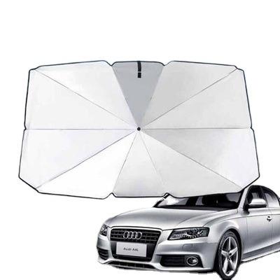 China Lowering Protector Foldable Front Window Sunshade Covers Anti Auto - Ultraviolet Sun Car Interior Temperatures Car Sunshade Umbrella for sale