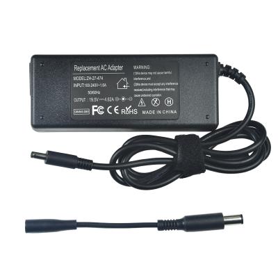 China LAPTOP suitable for notebook power adapter charger 19.5V 4.62A 4.5*3.0mm conversion 7.4mm*5.0mm for sale