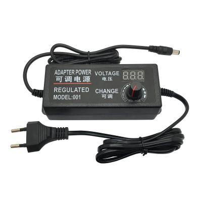 China 7V-24V3A LAPTOP Adjustable Voltage Adapter LED Strip Dimming Control 72W Power Motor Speed ​​Adapter for sale