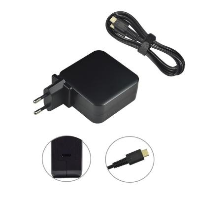 China LAPTOP 20V 3.25A 65W USB - Type C - C Universal Laptop Power Adapter Charger For Yoga 5 pro X1 T470p Asus B9440UA UX390 US+UK+EU+AU for sale