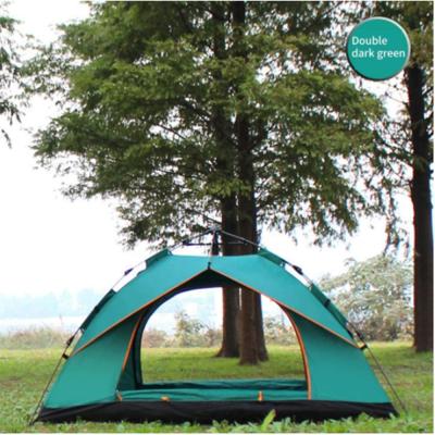 China 210x150x125cm UV-Resistant Double Layer Tent 2 People Hiking Outdoor Travel Tent Automatic Tents Camping for sale