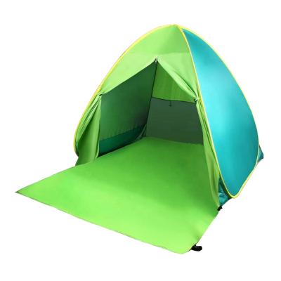 China Easy-Carry/Pop Up Ultralight Beach Tents Anti-UV Camping Sunscreen Automatic Pop Up Increase Outdoor Picnic Sun Shade Tent for sale